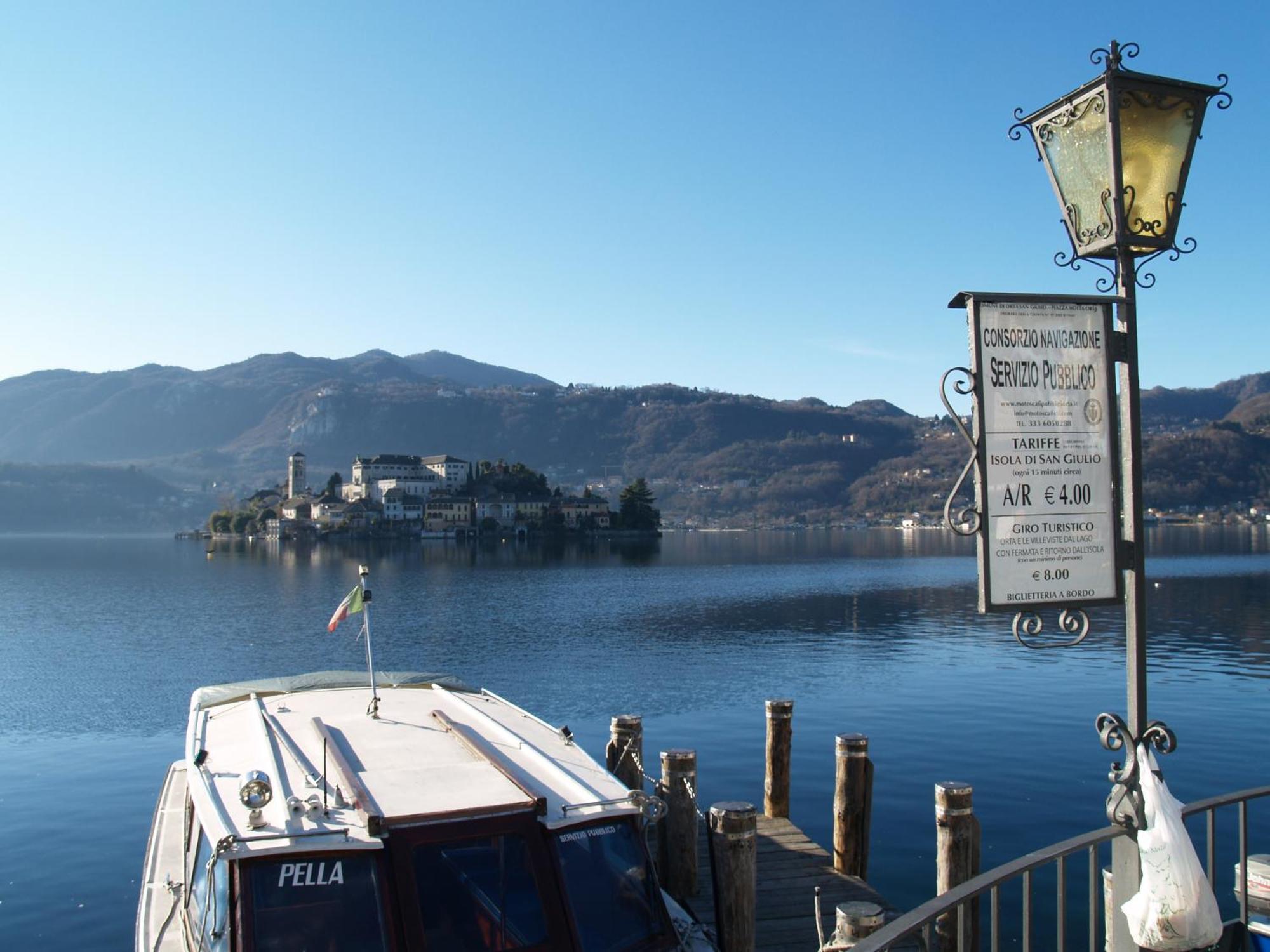 -Ortaflats- Appartamenti Imbarcadero & Palazzotto Orta San Giulio Exteriör bild
